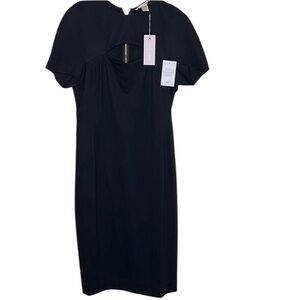 NWT Rachel Parcell Black Cutout Full Zip Bodycon Dress Women Size XXL BLEMISH